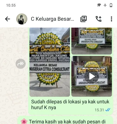 Pengiriman Papan Bunga Duka Bantarsari Cijambe