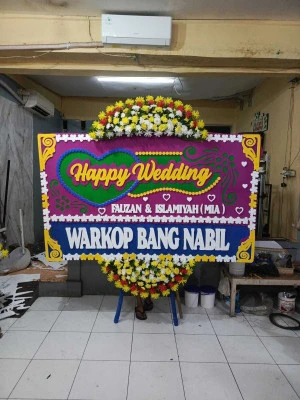 Papan Bunga di Bantarsari Cijambe