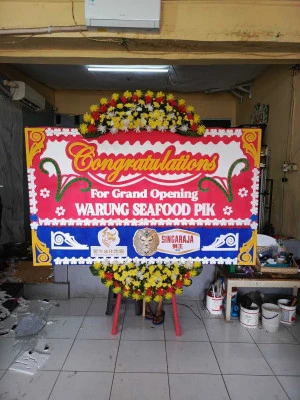 Papan Bunga di Bantarsari Cijambe